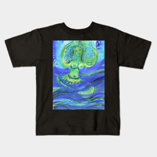 Green Mermaid Kids T-Shirt